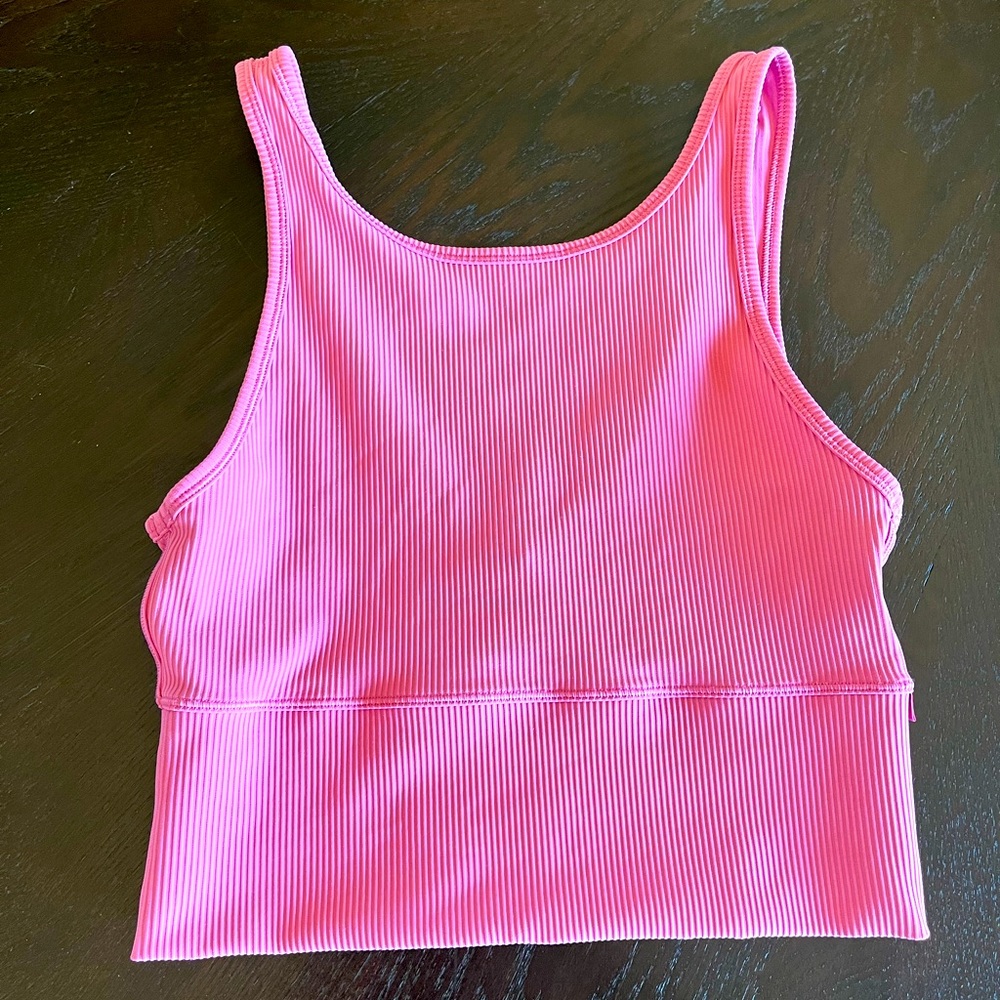 Lululemon Pivot Power Tank, Size Women’s US 6, Barbie Pink, EUC!